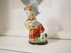 オランダ衣装の女の子 オキュパイド・ジャパン 四ツ葉陶器 画像3