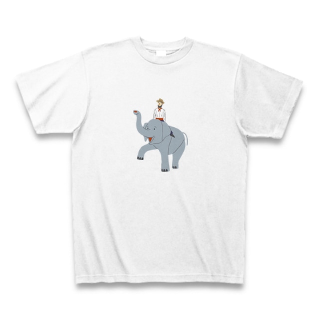 リンカーンおじさんと象　Tシャツ