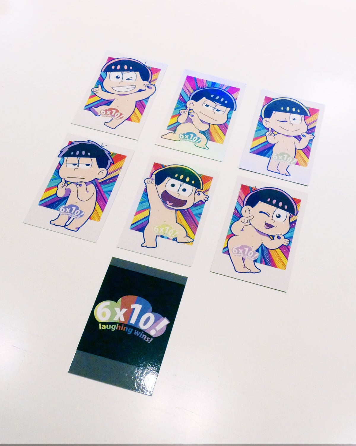 おそ松さん10周年記念POPUP】缶バッジ(裸）全6種 | ACG_Labo Shop