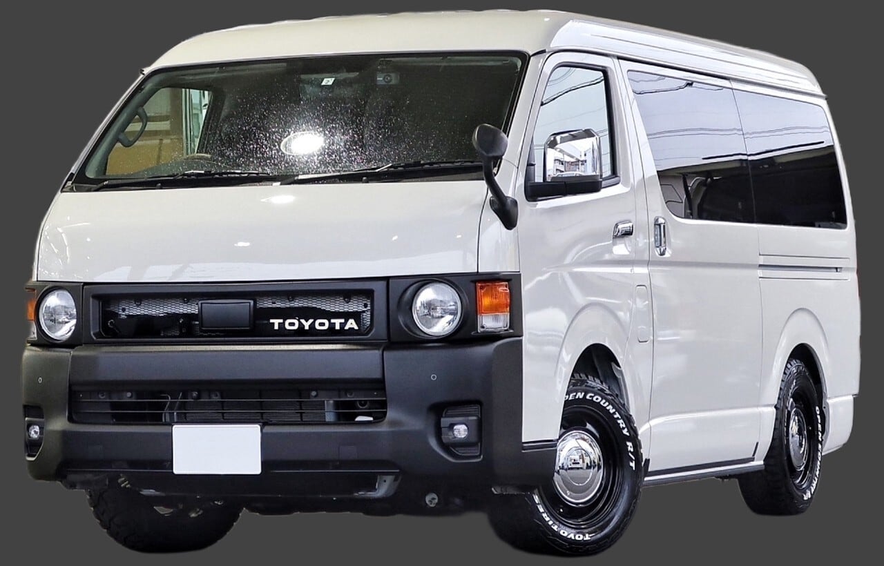 200系ハイエース4〜8型ワイド用丸目キット