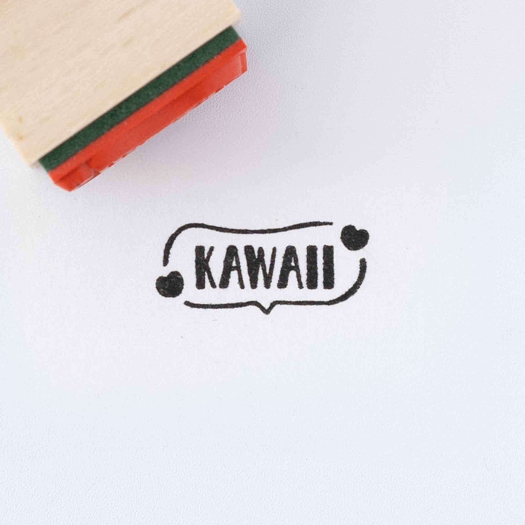 【吹き出しの文字】KAWAII | はんこ