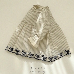 «予約»«Aosta» エリンワンピース 2colors