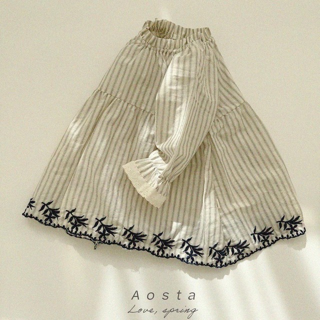 «予約»«Aosta» エリンワンピース 2colors