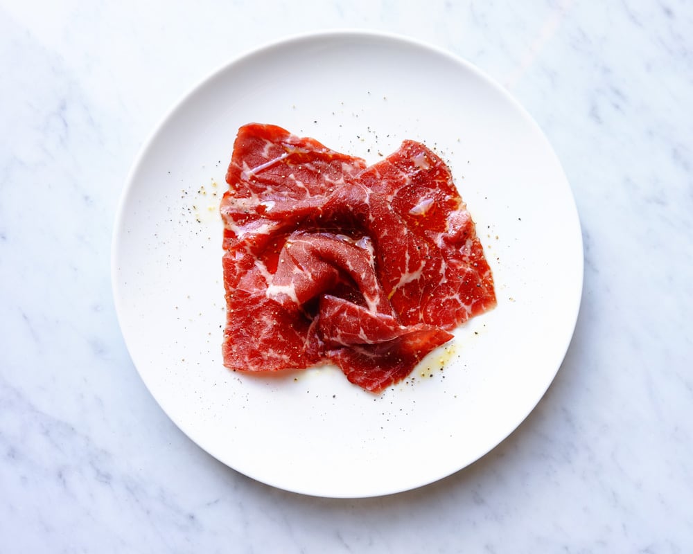 【数量限定大特価】ブレザオラ・牛生ハム 切り落とし 200g