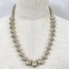 Vintage Southwestern Sterling Navajo Pearl Bench Beads Necklace