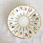 カップ＆ソーサー　フェルステンベルグ　　手描き小花柄　面取り金彩 Furstenberg 17twc31