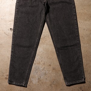 美品 31×30 Levi’s 550 先染め USA ブラックデニムパンツ