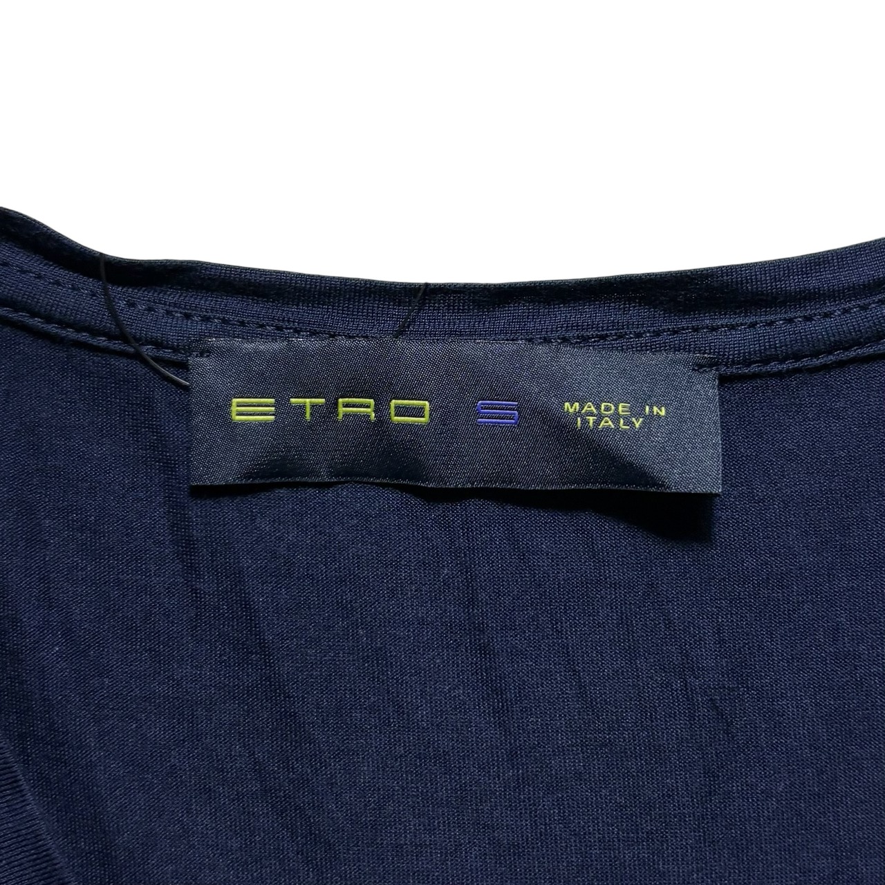 ETRO pure silk V-neck tee