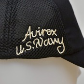 AVIREX / アヴィレックス　 Bumble bees (ブラック)5panel mesh cap【gifthat別注】