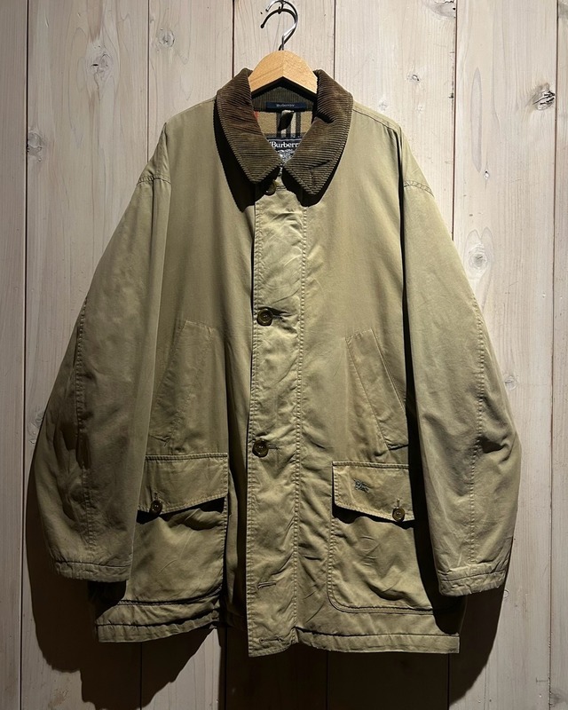 【a.k.a.C.a.k.a vintage】“Burberrys'” Vintage Loose Coverall Jacket