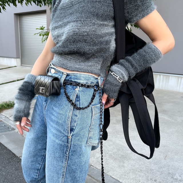 belt customバッグ／2color