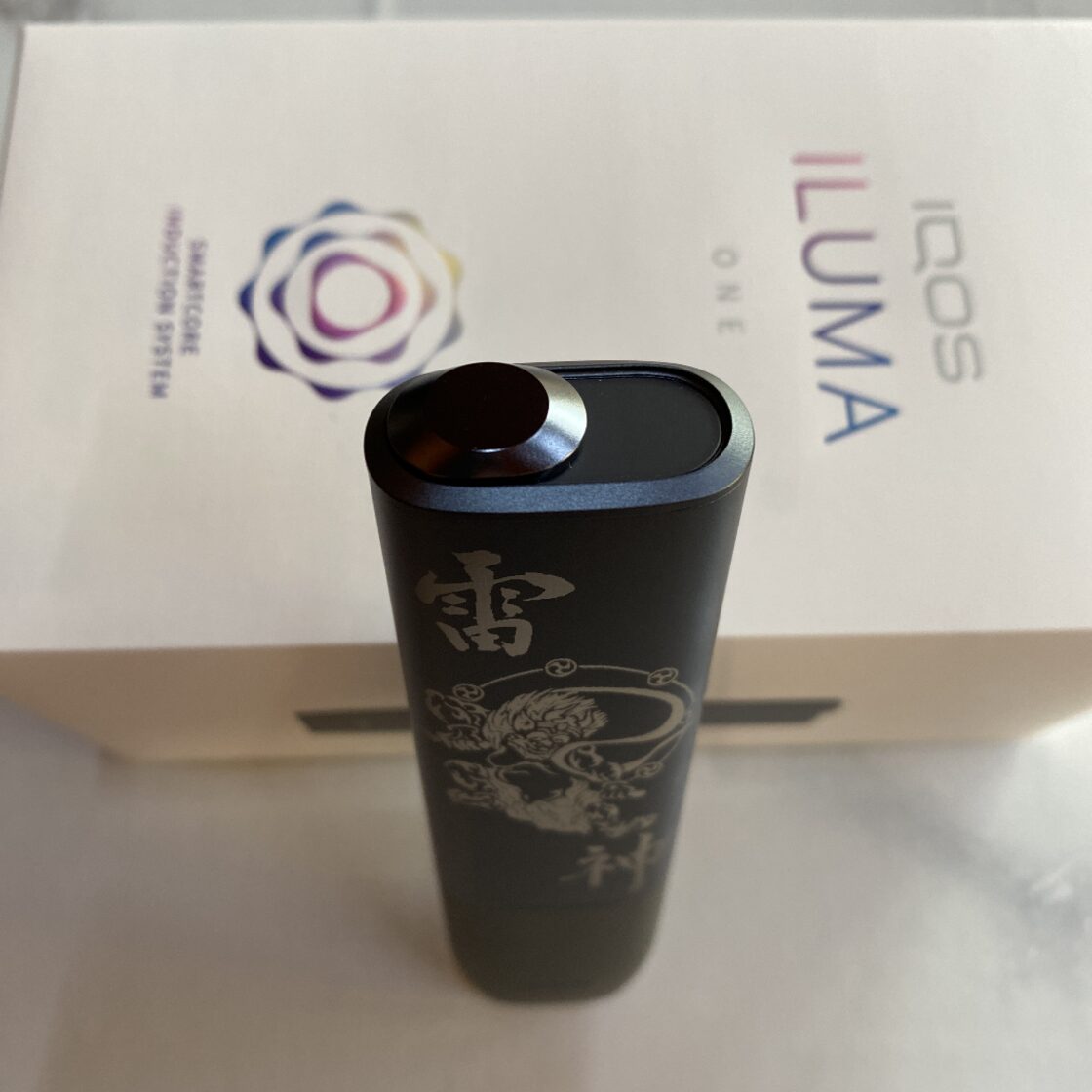 iQOS ILUMA ONE アイコス イルマワン レーザー加工 雷神 風神 和 iQOS ILUMA ONE アイコス イルマワン レーザー加工 雷神 風神 和
