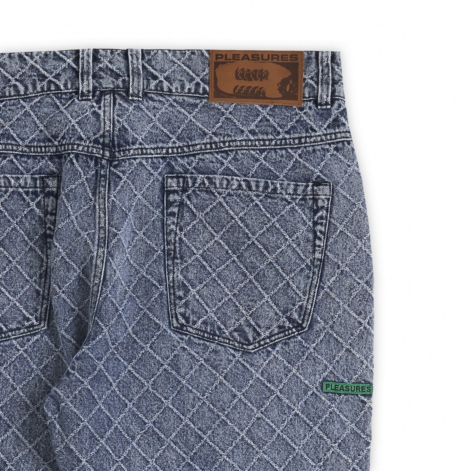 【PLEASURES/プレジャーズ】INGRESS 5 POCKET DENIM デニムパンツ / WASHED INDIGO | AnKnOWn LAB powered by BASE