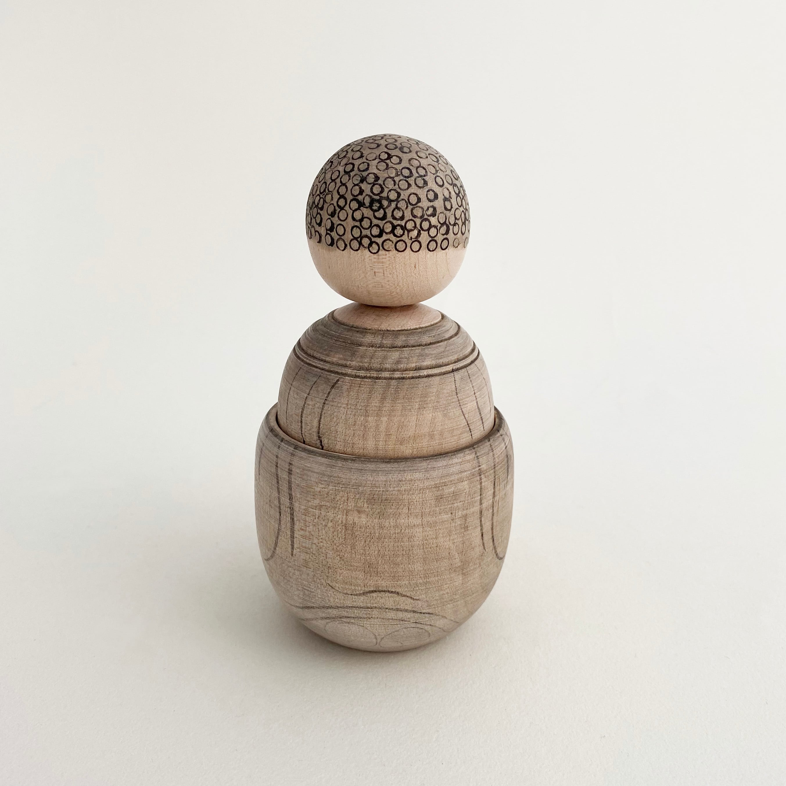 郷土玩具 大仏小物入れ（阿部薫工人作）