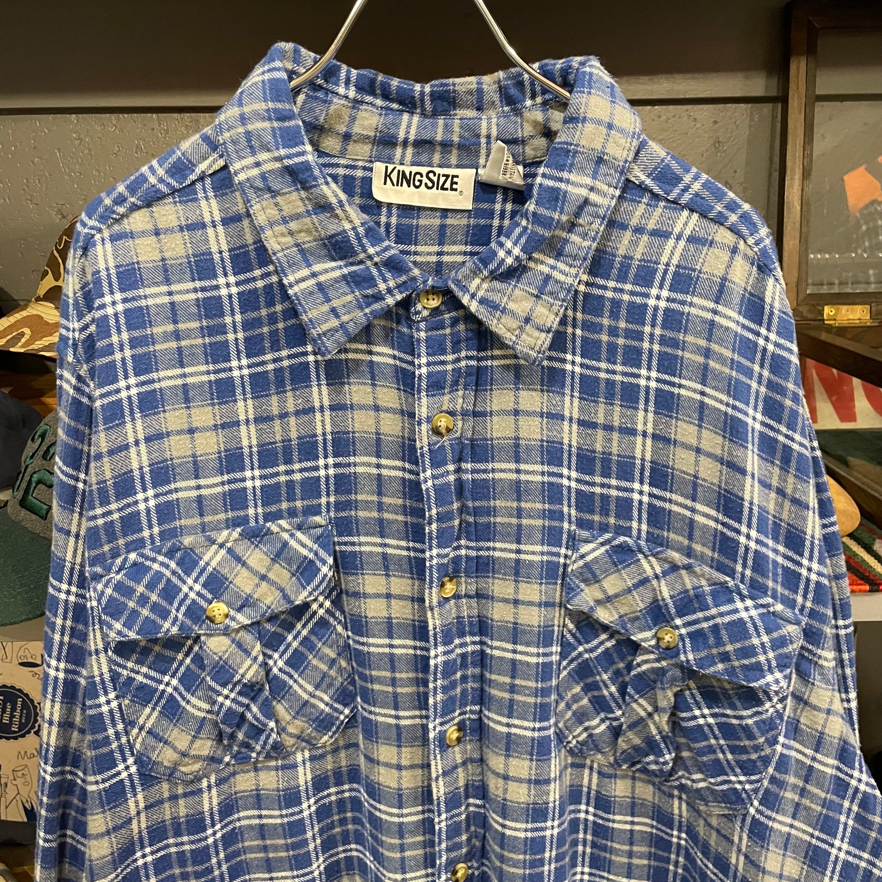 KING SIZE L/S Flannel Shirt | VOSTOK