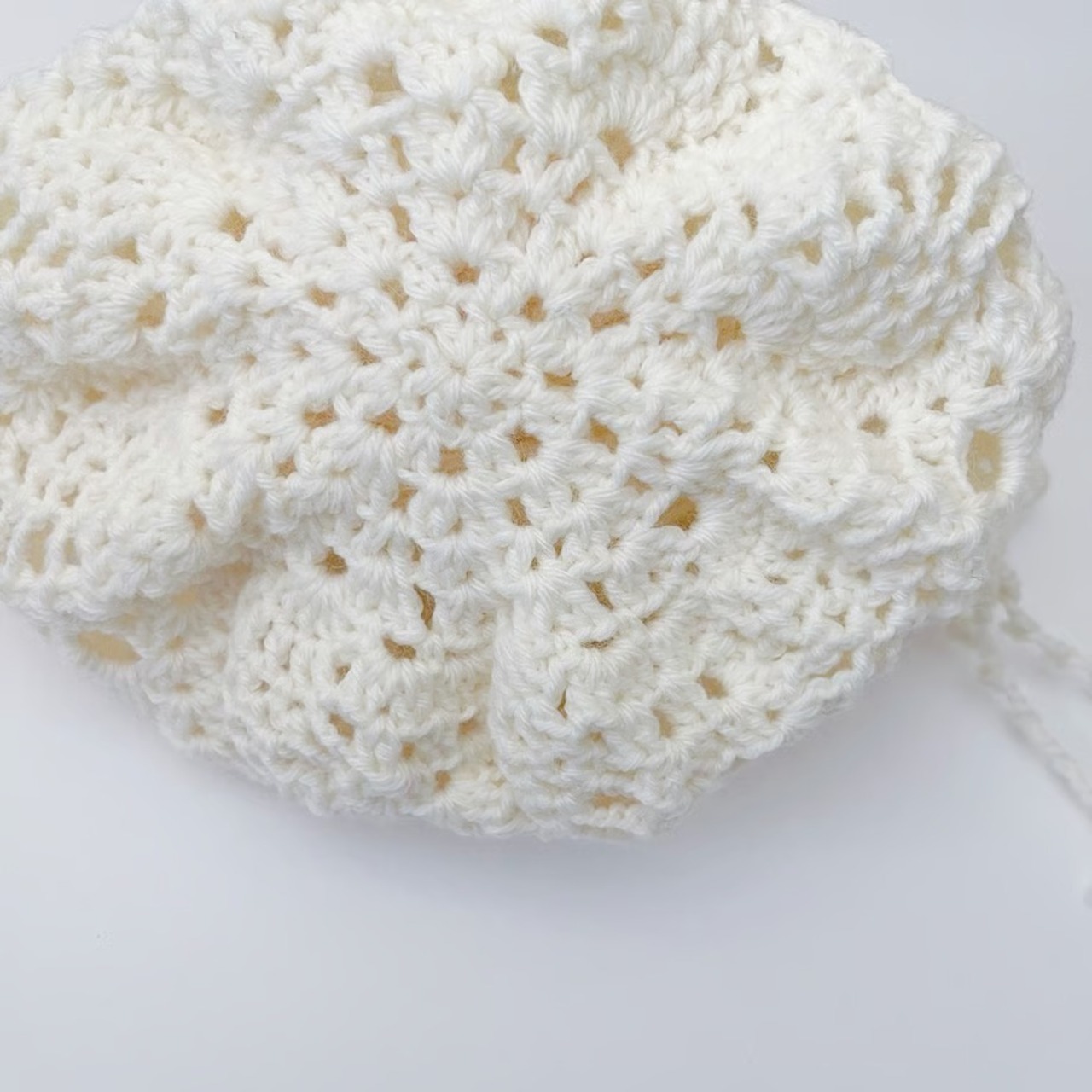 [Pattern] パイナップル巾着バッグ
