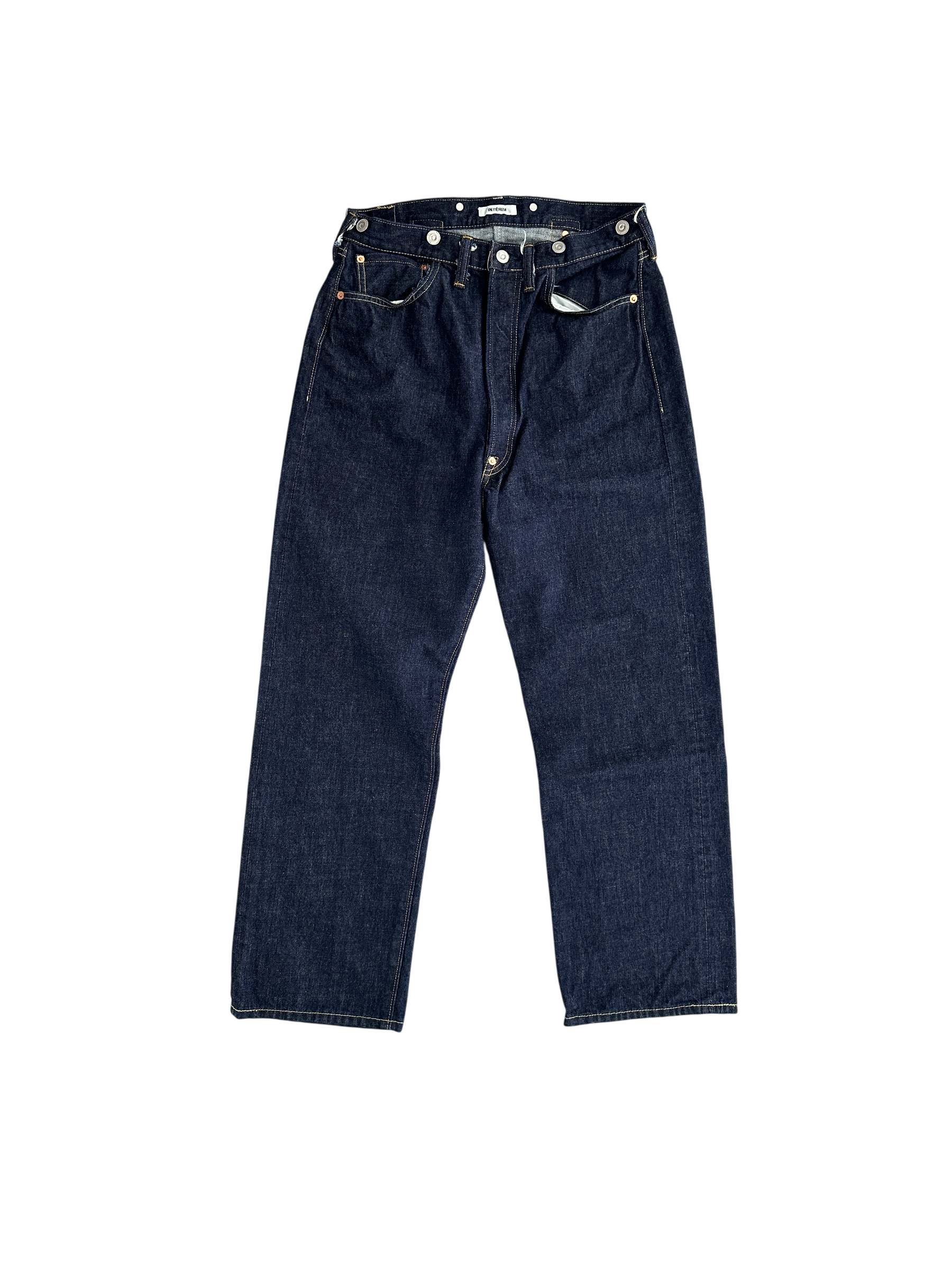 INTERIM(インテリム) NATURAL INDIGO SHUTTLE DENIM SINGLE