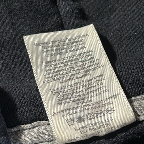 00s Russell Hoodie カレッジ ブラック ounce Mid M 詳細写真4