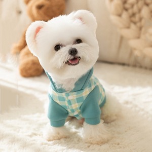 【PET】8色展開秋冬用カジュアル風ポケット付きフック付きパーカー