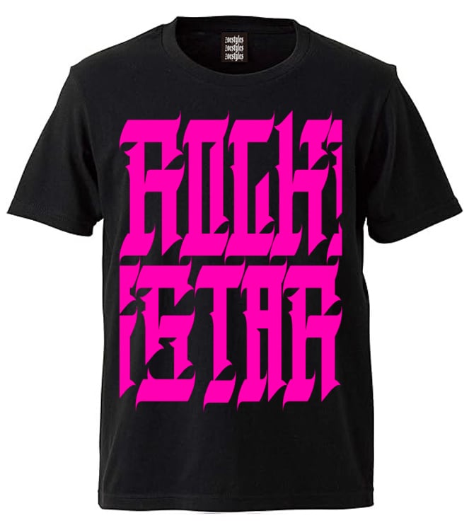 即日発送☆ROCKSTAR☆黒×ピンク | ZOESTYLES