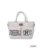 【直営限定ITEM】-TYPE E- パッチ×ペイントコンパクト3wayバッグ (IVORY)　CQ-49501H