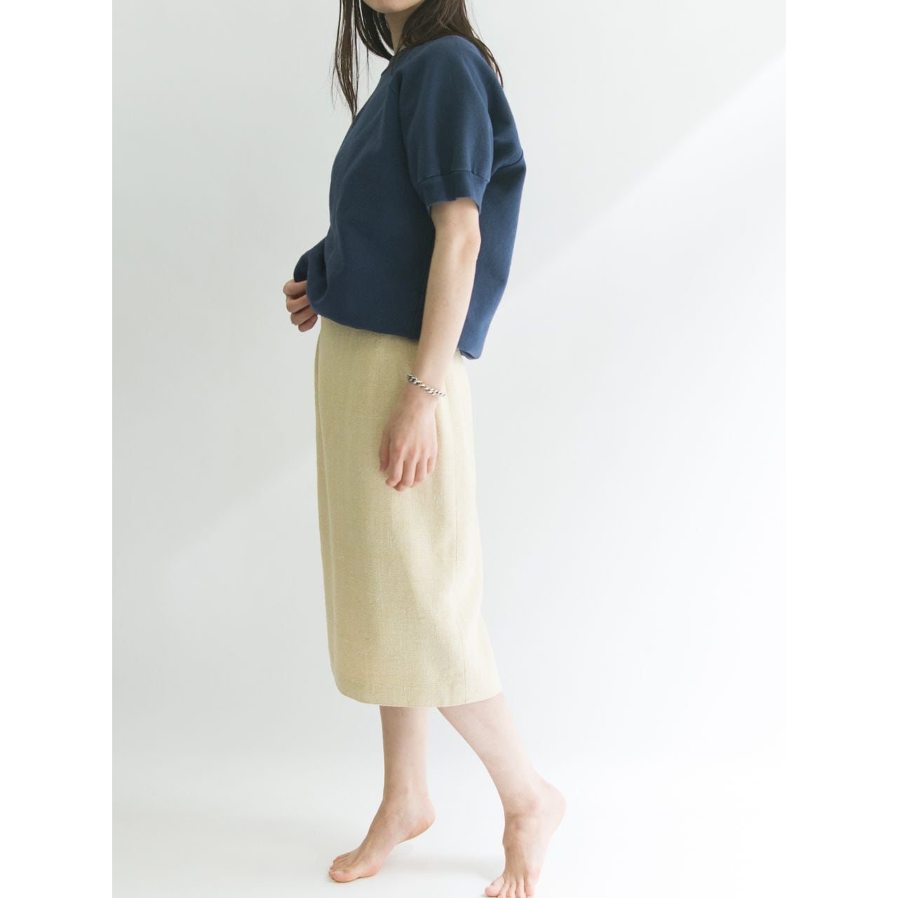【Made in U.S.A.】Short sleeve crew neck sweatshirt（アメリカ製 半袖クルーネックスウェットシャツ プルオーバー）4d