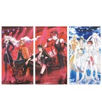 【受注生産】 のれん サンリオ SHOW BY ROCK!! SHINGANCRIMSONZ 幅85×丈150cm ロムとアイオーン/クロウとヤイバ/シンガンホワイティーズ