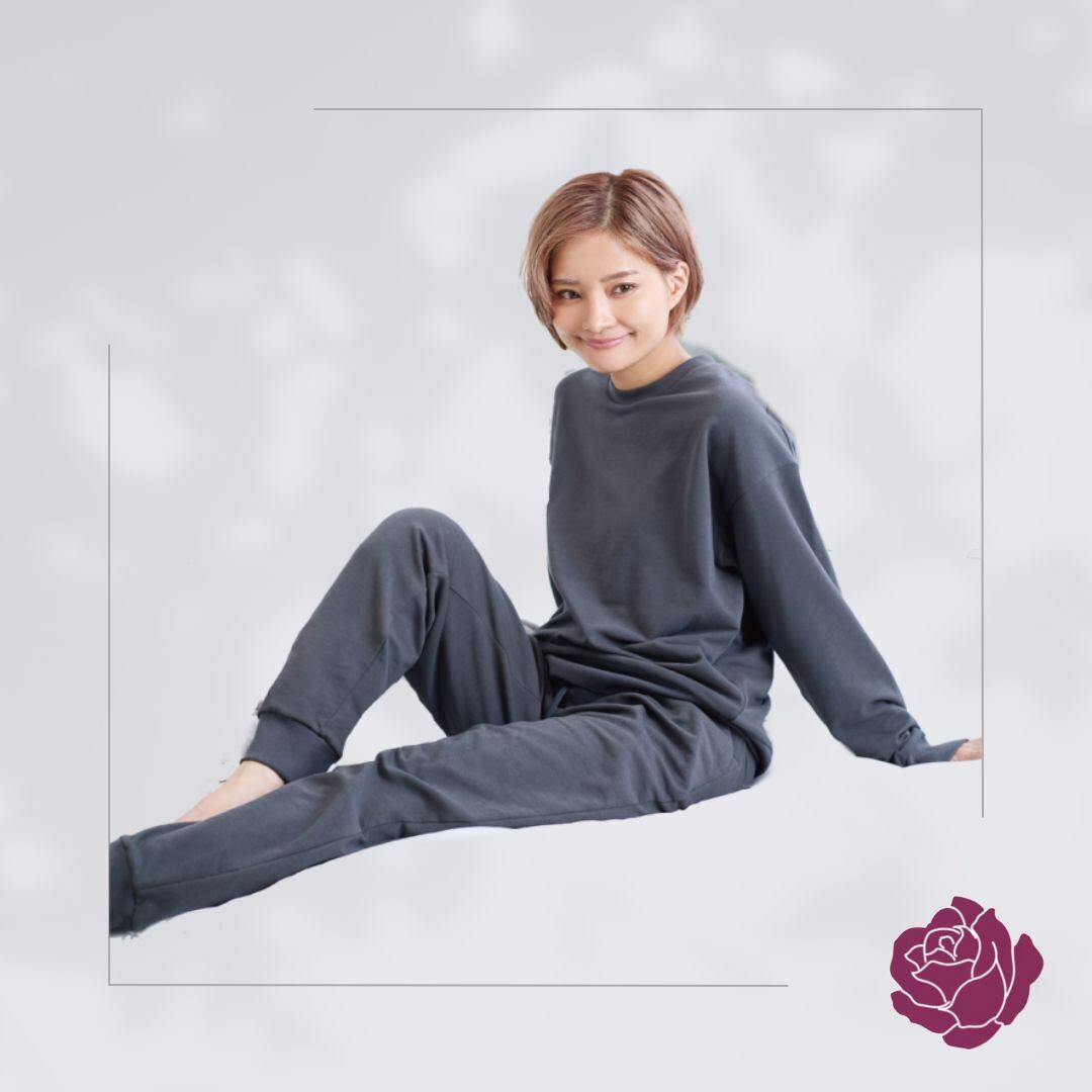 プウアボーテ リラックスウエア ［チャコールグレー］ | kikushop