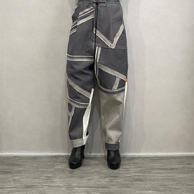 HAGIRE≒HAREGI Pants / GRY denim【Lau made in japan】