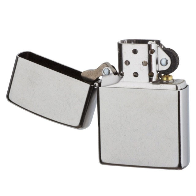 ZIPPO ジッポー ライター 無地 ストリート クローム 207