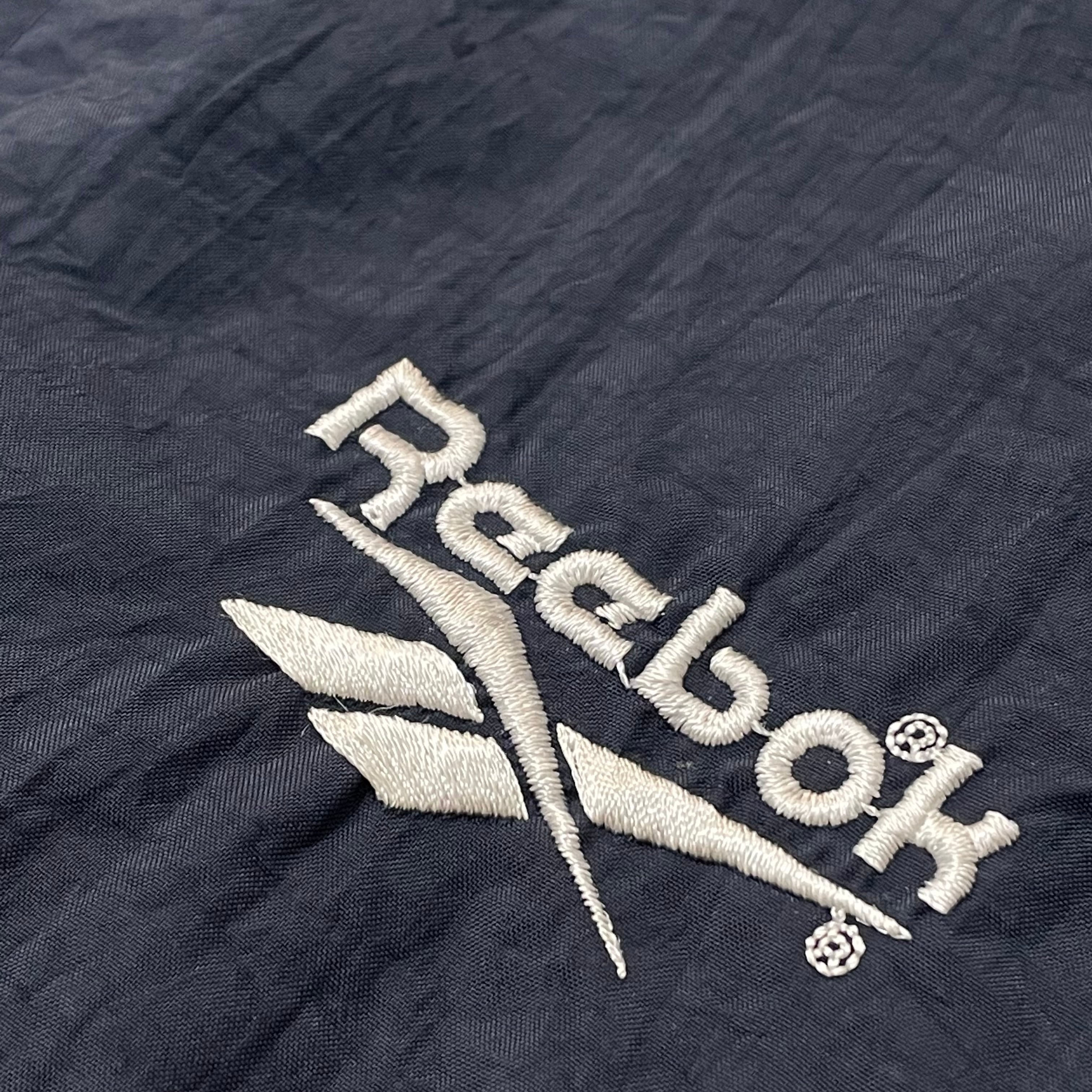 Reebok リーボック ナイロンジャケット L 刺繍ロゴ ワンポイントロゴ