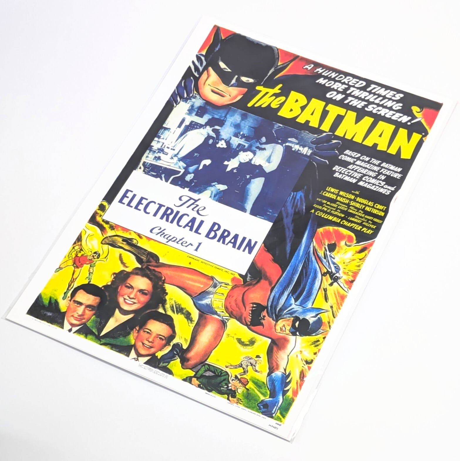♫ ちょうどいいB4ポスター ♫【 BATMAN  ( バットマン ) 】DCコミックス〚アメリカン雑貨 アメトイ〛