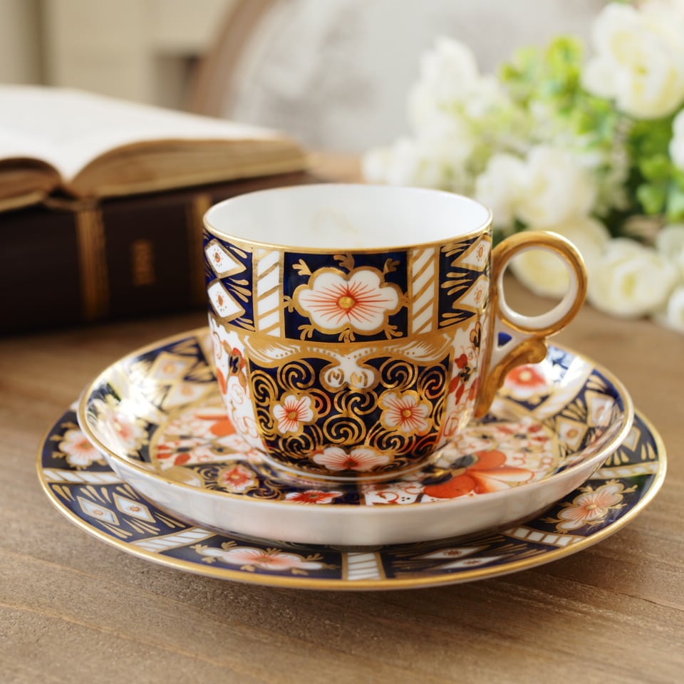 訳ありロイヤルクラウンダービー トラディショナルイマリ トリオ