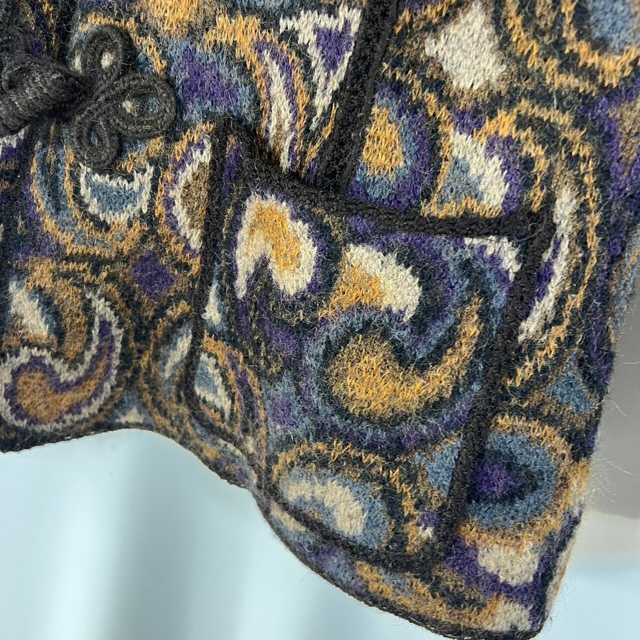 イタリア製 MISSONI ミッソーニ チャイナボタン ペイズリー ニットジャケット