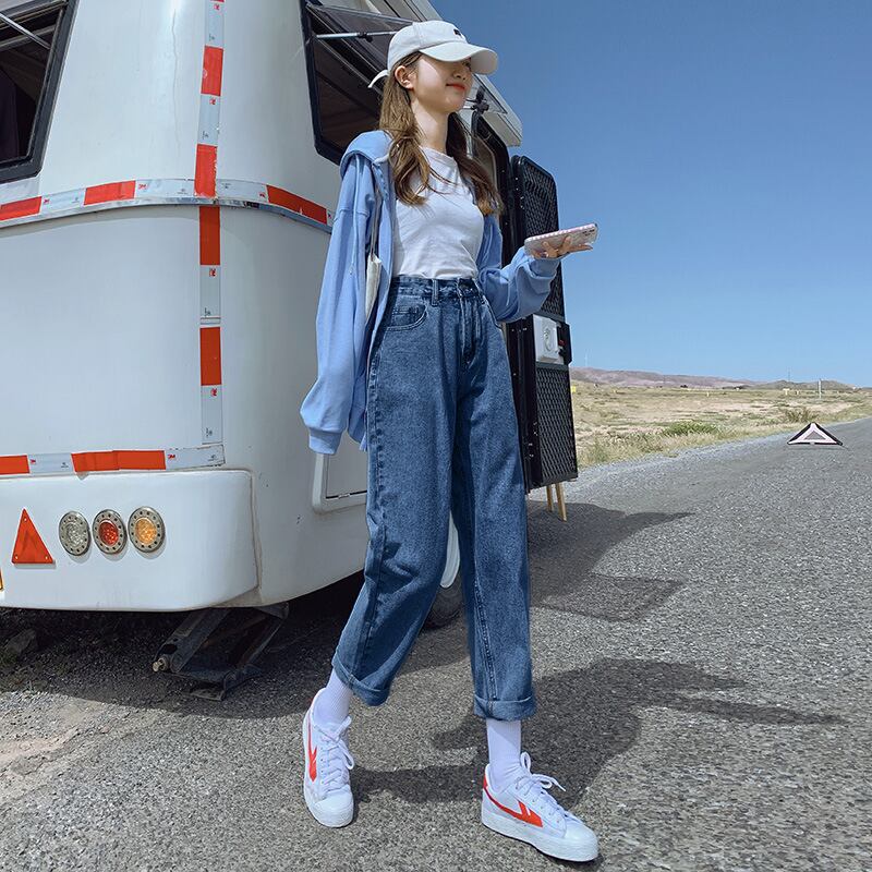 【新作】【送料無料】 2022年春と秋の新しいゆったりとした快適なダッドパンツ、ファッショナブル、多用途、ストレート、シンプルでカジュアル 0376118857750