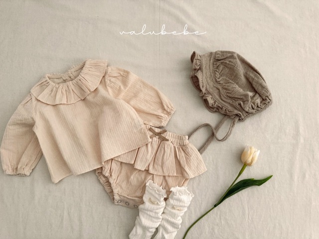 ꒰ 即納 ꒱ frill bonnet