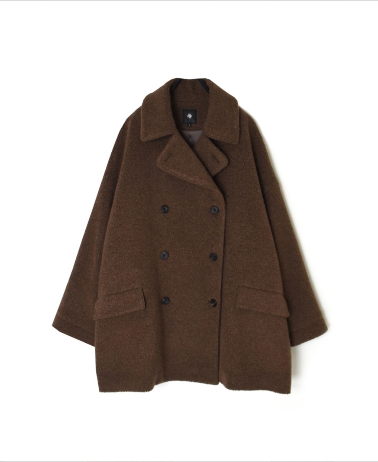11月中旬入荷予定:maison de soil(メゾンドソイル)JNMDS2451RECYCLE BOA WOOL DOUBLE OVER COAT