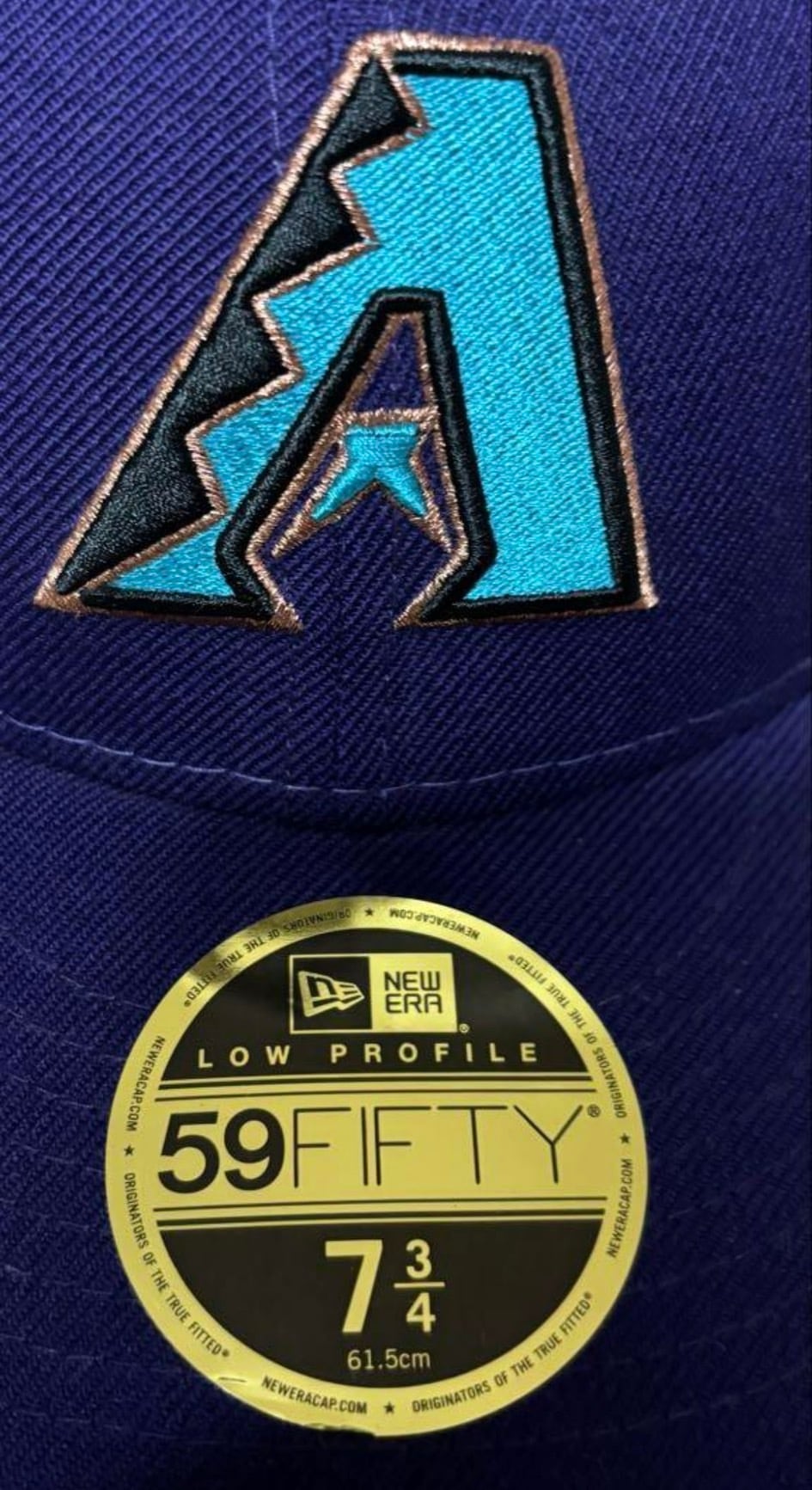 MLB NEWERA アリゾナ・ダイヤモンドバックス キャップ56.8cm newera ニューエラ アリゾナ・ダイヤモンドバックス 7 5/8 ツートン