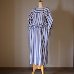 R&D.M.Co-/OLDMAN'S TAILOR オールドマンズテーラー Stripe D/String Dress
