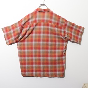美品 L ポルトガル製 オンブレ オレンジ A/C Yarn Dyed Shirt Patagonia ACシャツ ヤーンダイ パタゴニア