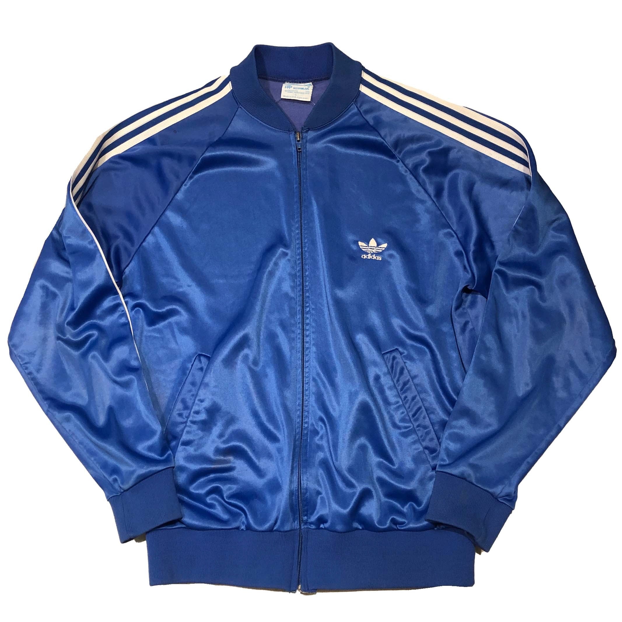 70-80s adidas アディダス ATP トラックジャケット ブルー／ホワイト