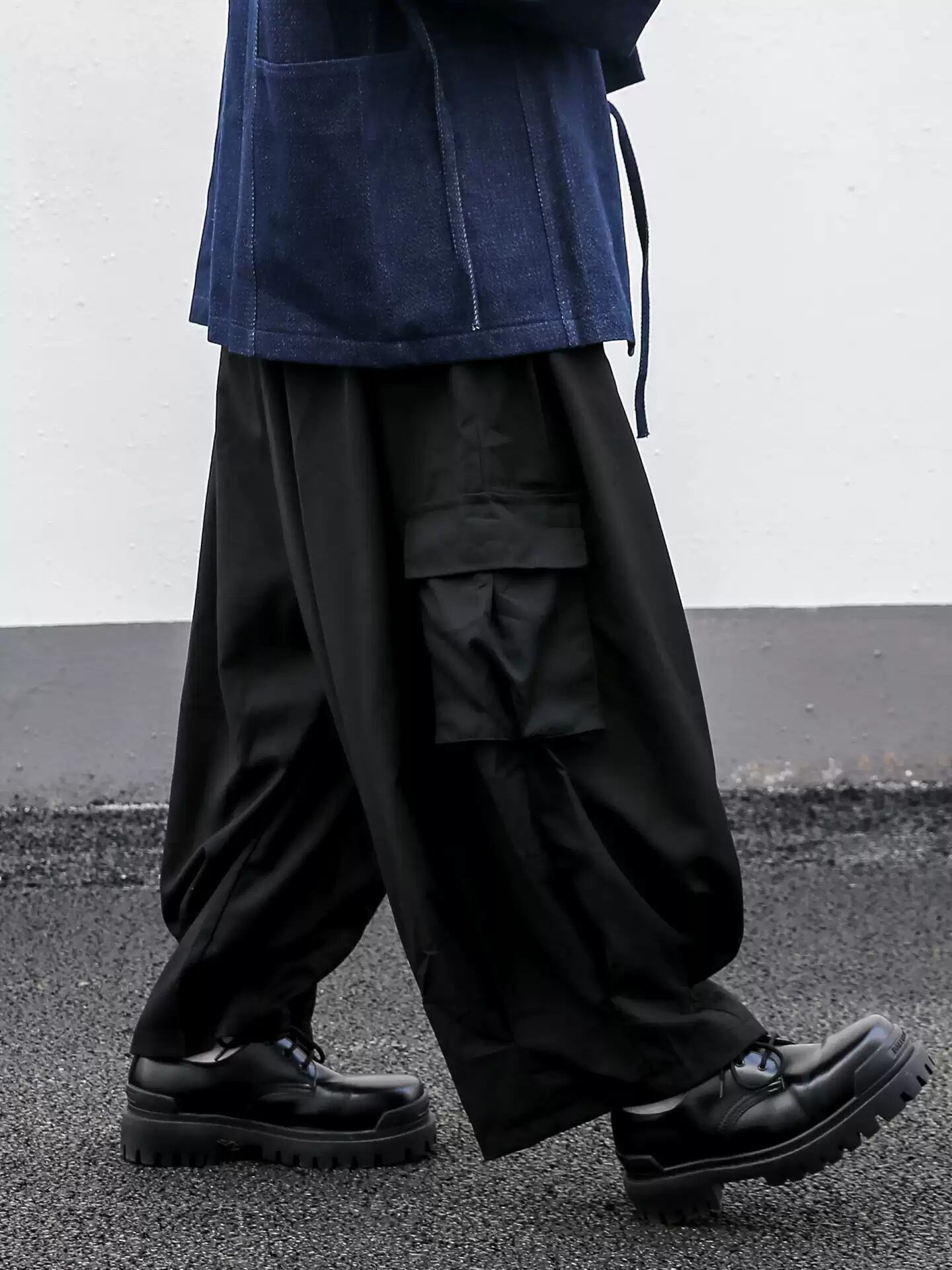 【ORV0187】Wide Cargo Parachute Pants