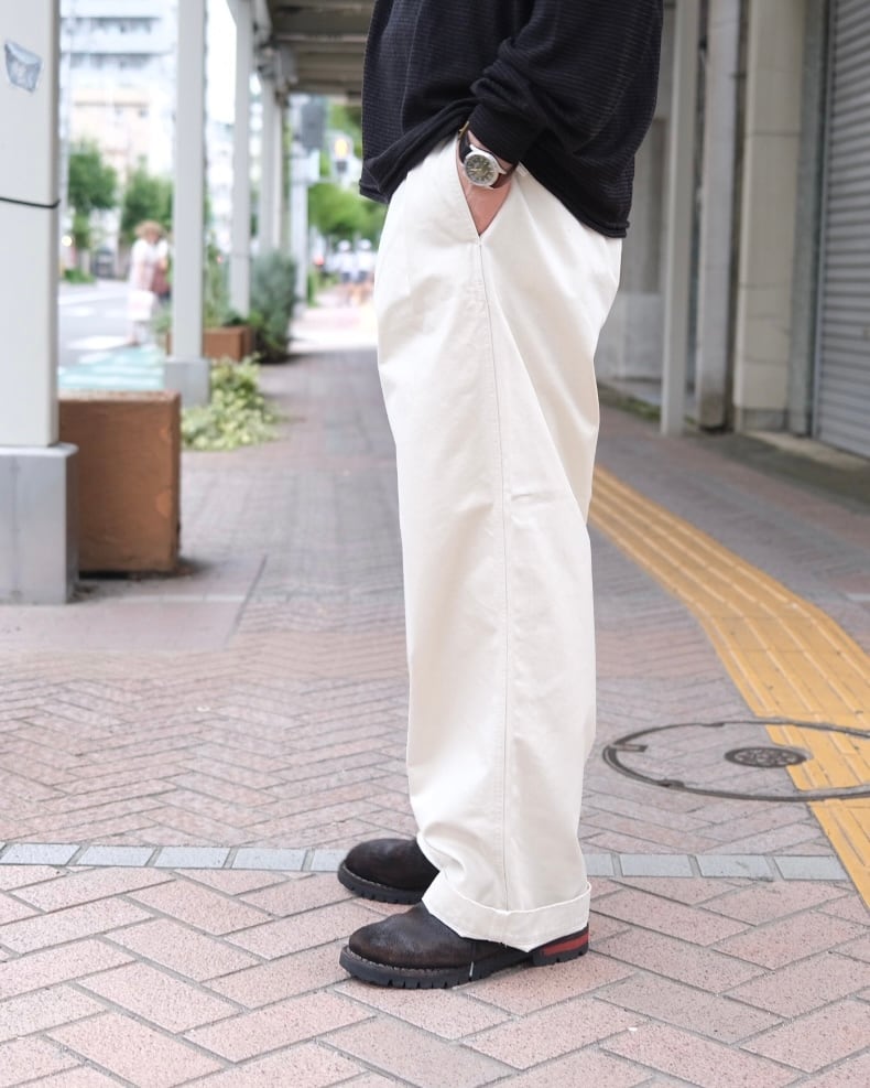 CIOTA”M-52 フレンチアーミーチノトラウザー” | Lapel online store