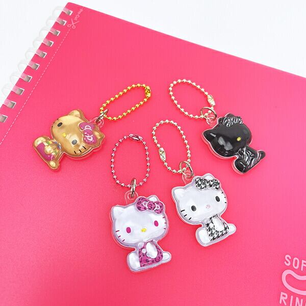 サンリオ 日焼け ハローキティ ぷっくりったいプチボールチェーン