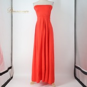 フラダンス 衣装 ワンピース ドレス レッド系 B-PLUS 華やか 鮮やか 上品 無地 ハワイアン アロハ フラ ダンス レッスン 練習 シンプル 大人っぽい フレアスカート かわいい おしゃれ 高級感 エレガント マキシドレス フェミニン 柄なし きれいめ