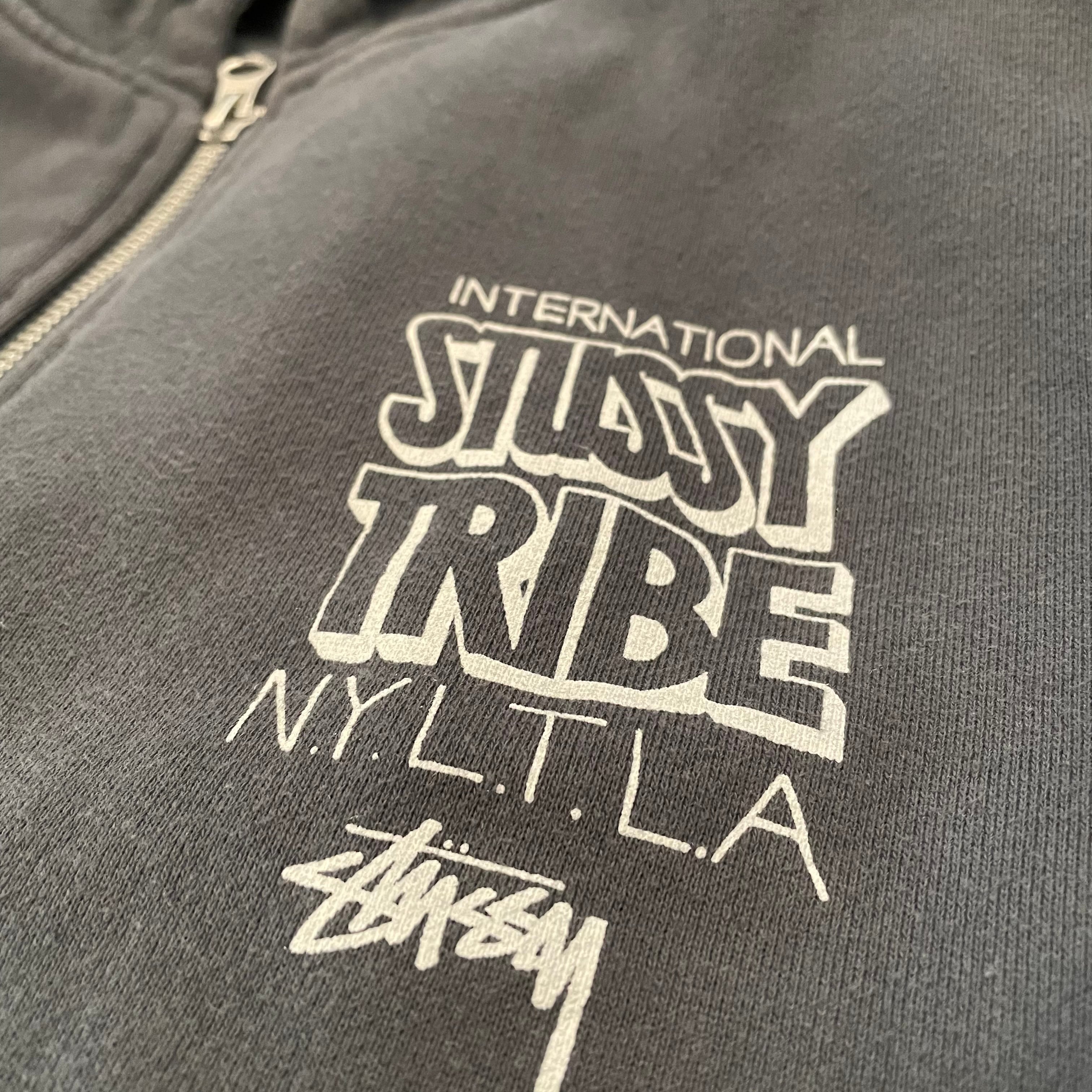 【人気Lサイズ】 STUSSY マウンテンロゴ バックプリント スウェット