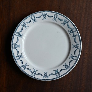 SARREGUEMINES  Plate / サルグミンヌ プレート【A】〈 フランス食器・皿・花リム・フランスアンティーク・アンティークプレート・ブロカント・ヴィンテージ 〉113248