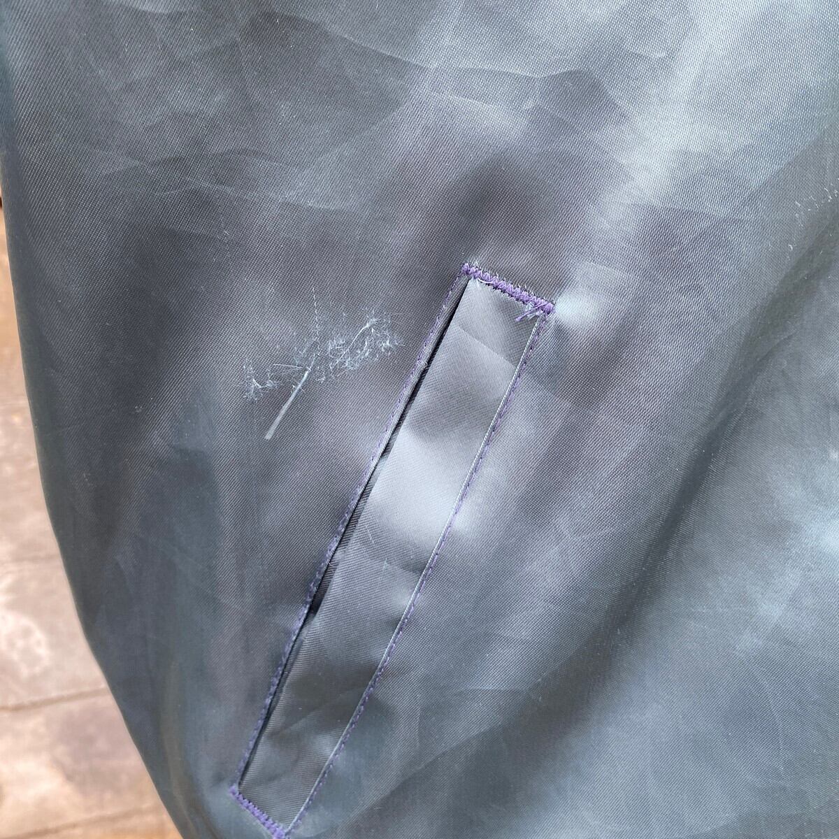 90年代 USA製 westark バックプリント サテンスタジャン メンズXL相当