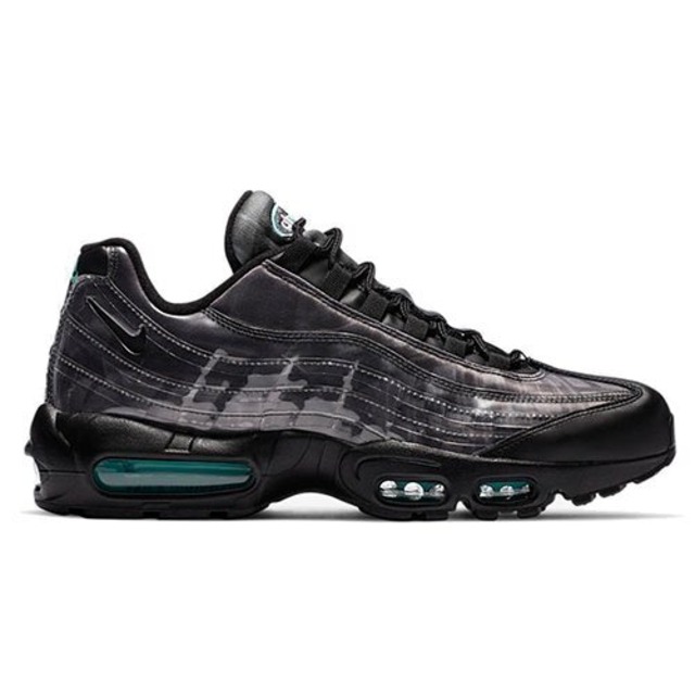 NIKE AIR MAX 95 BLACK-AURORA GREEN エアマックス ランニング 0102263 | WASISTOCKTS / WG