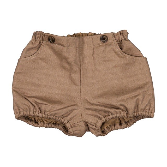 Bloomer straps TERNES - brown - Maison Marelle